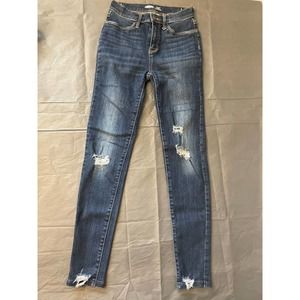 Old Navy girls Ballerina Jeans/Jeggings size 16 with adjustable waist